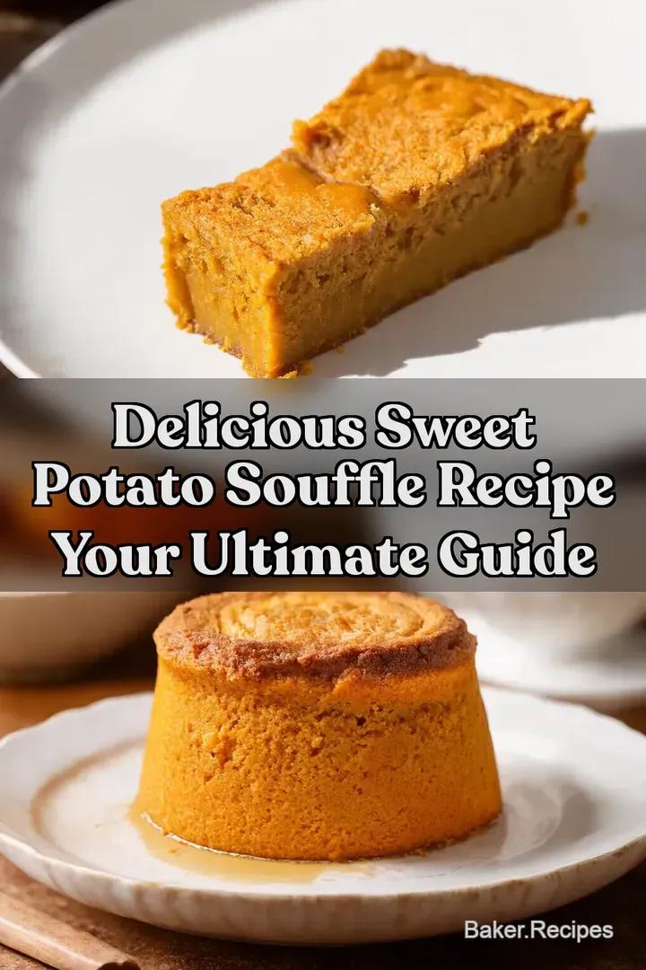 Delicious Sweet Potato Souffle Recipe Your Ultimate Guide