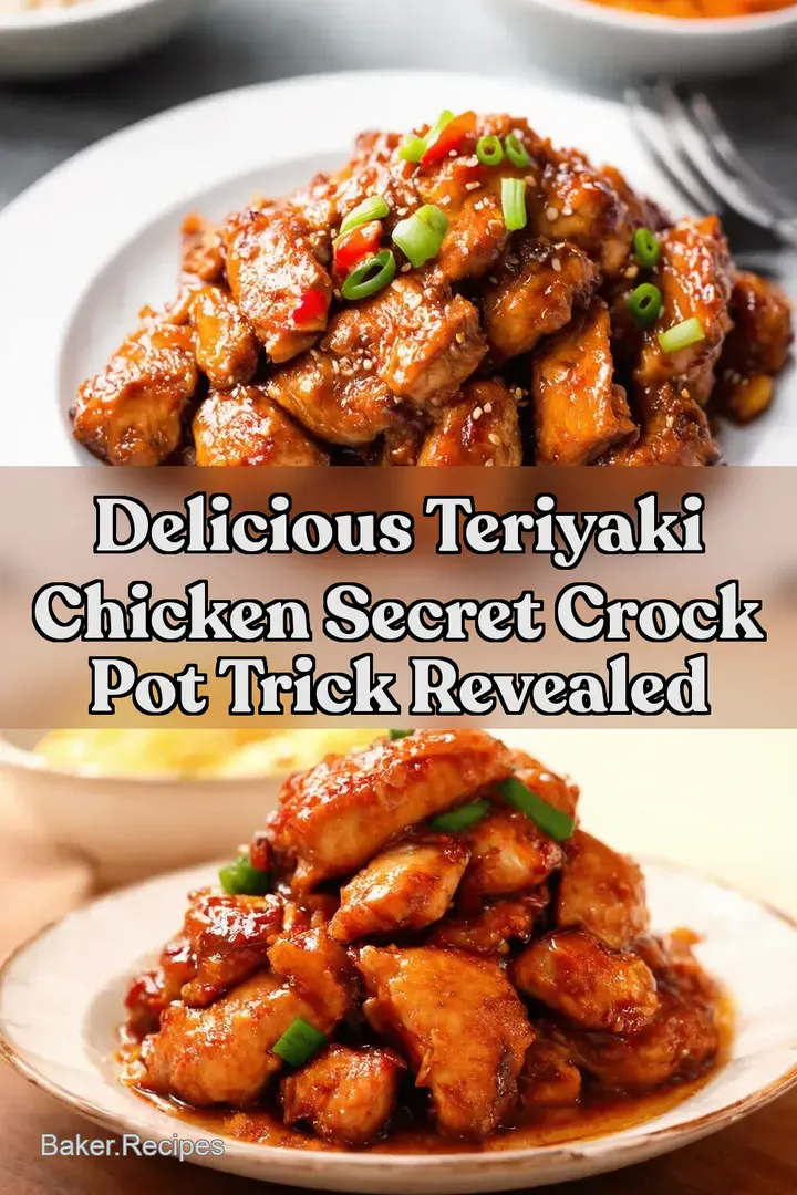 Delicious Teriyaki Chicken Secret Crock Pot Trick Revealed