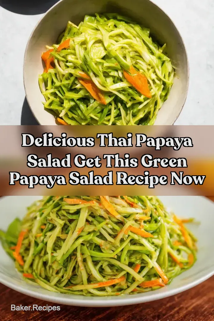 Delicious Thai Papaya Salad Get This Green Papaya Salad Recipe Now