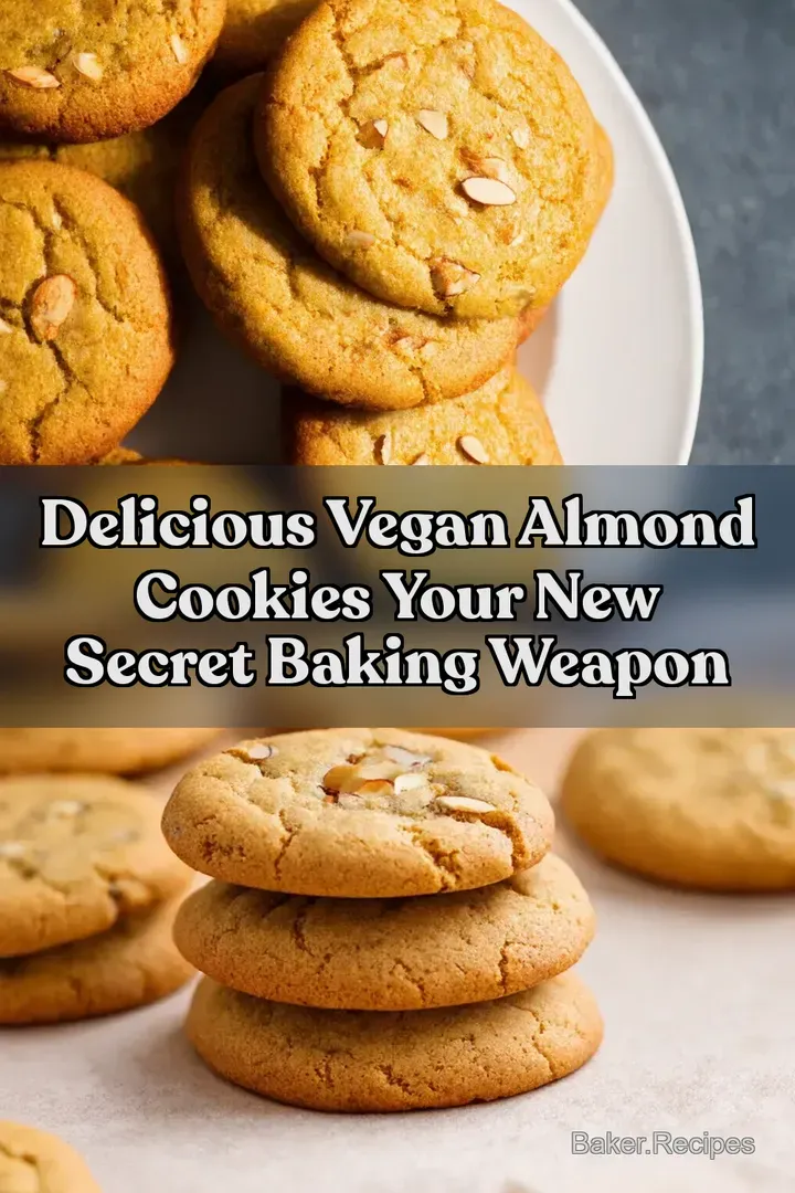 Delicious Vegan Almond Cookies Your New Secret Baking Weapon