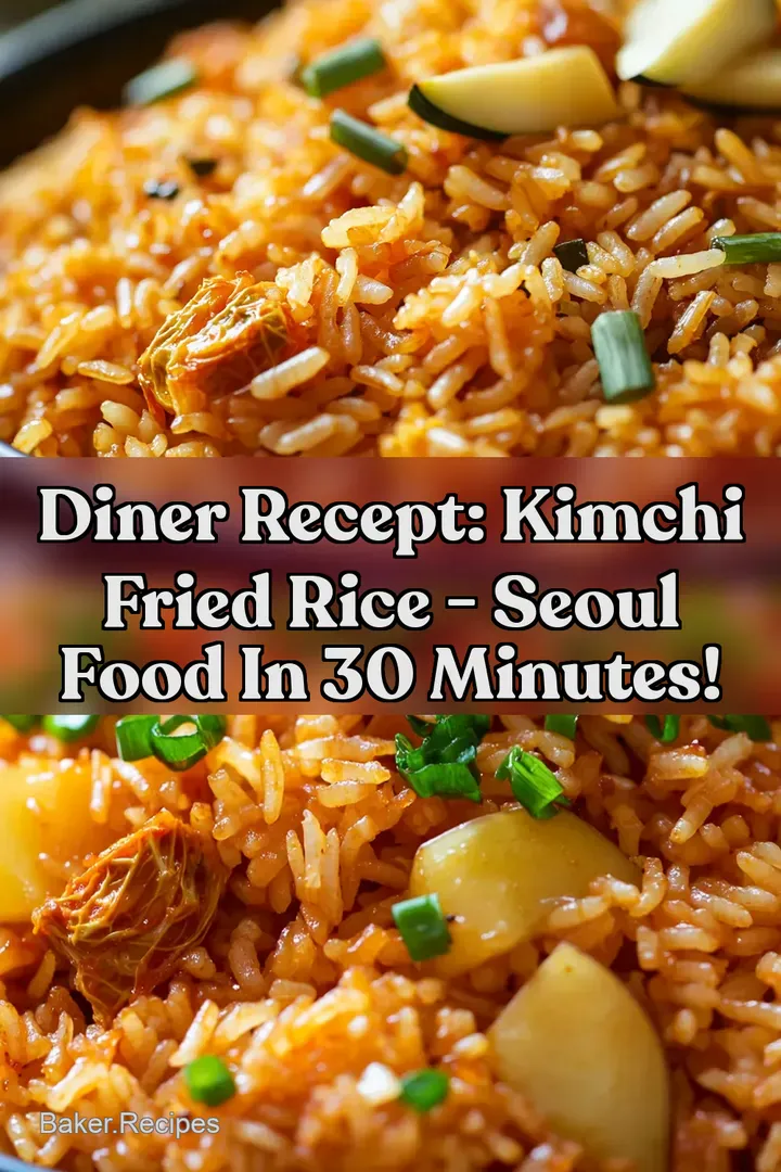 Diner Recept: Kimchi Fried Rice - Seoul Food in 30 Minutes!