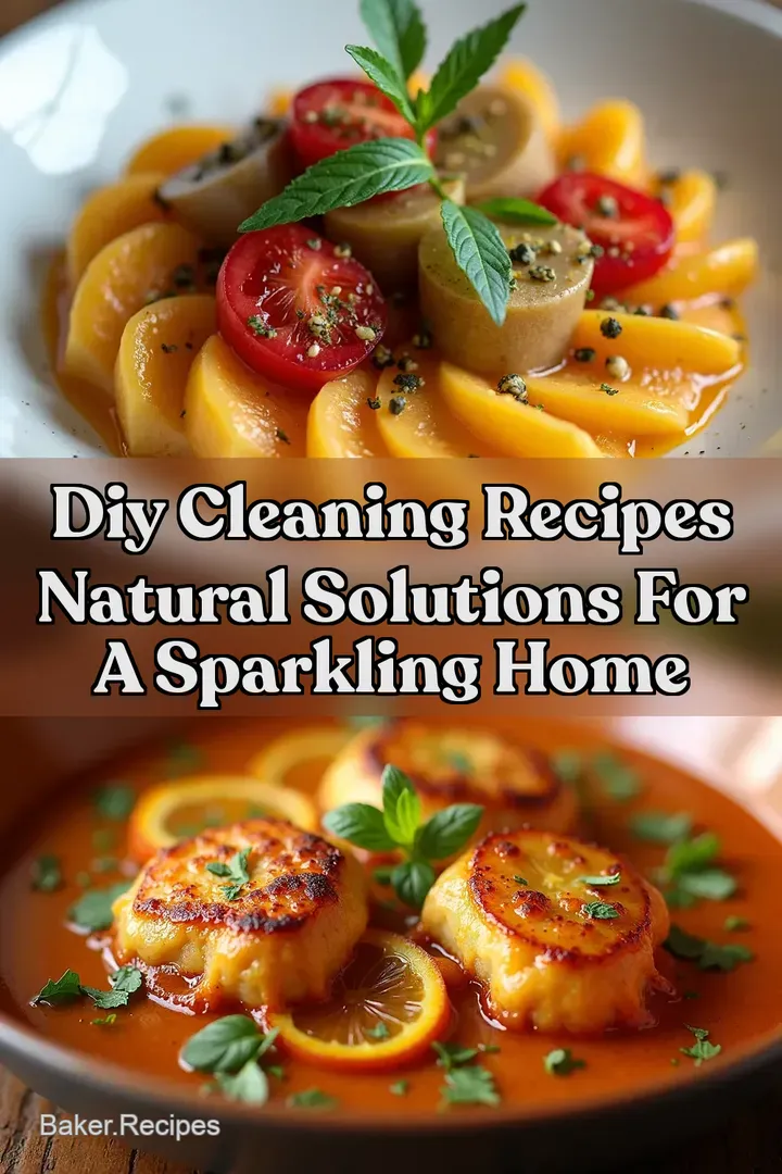 DIY Cleaning Recipes Natural Solutions for a Sparkling Home