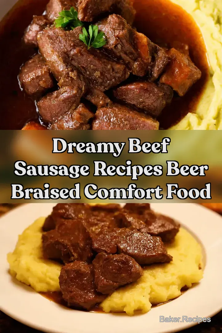 Dreamy Beef Sausage Recipes Beer Braised Comfort Food