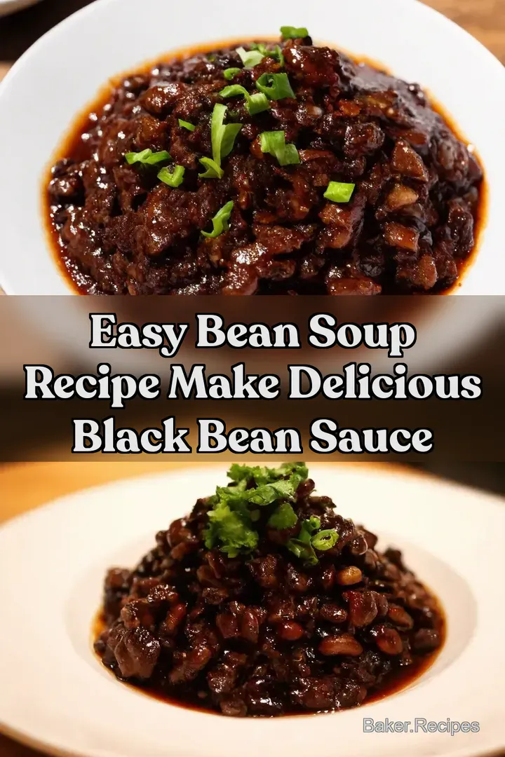 Easy Bean Soup Recipe Make Delicious Black Bean Sauce