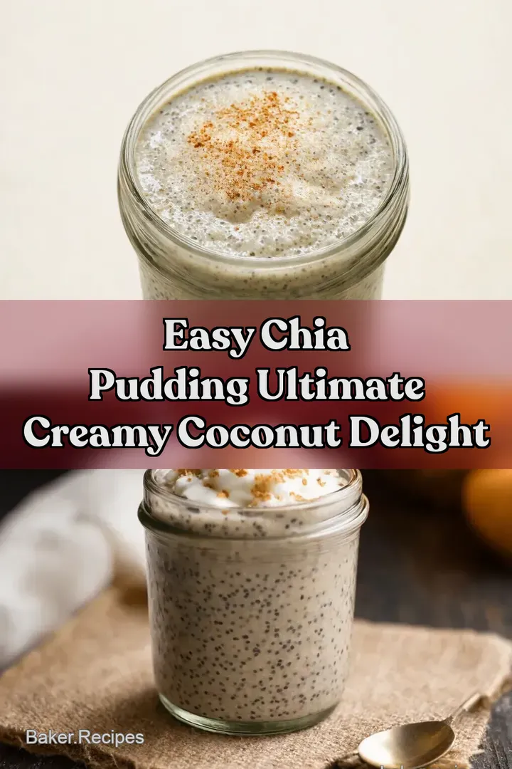 Easy Chia Pudding Ultimate Creamy Coconut Delight