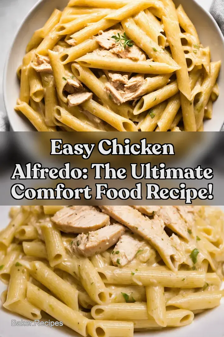 Easy Chicken Alfredo: The Ultimate Comfort Food Recipe!