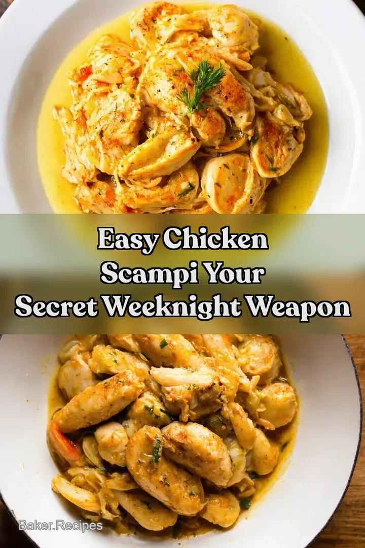 Easy Chicken Scampi Your Secret Weeknight Weapon