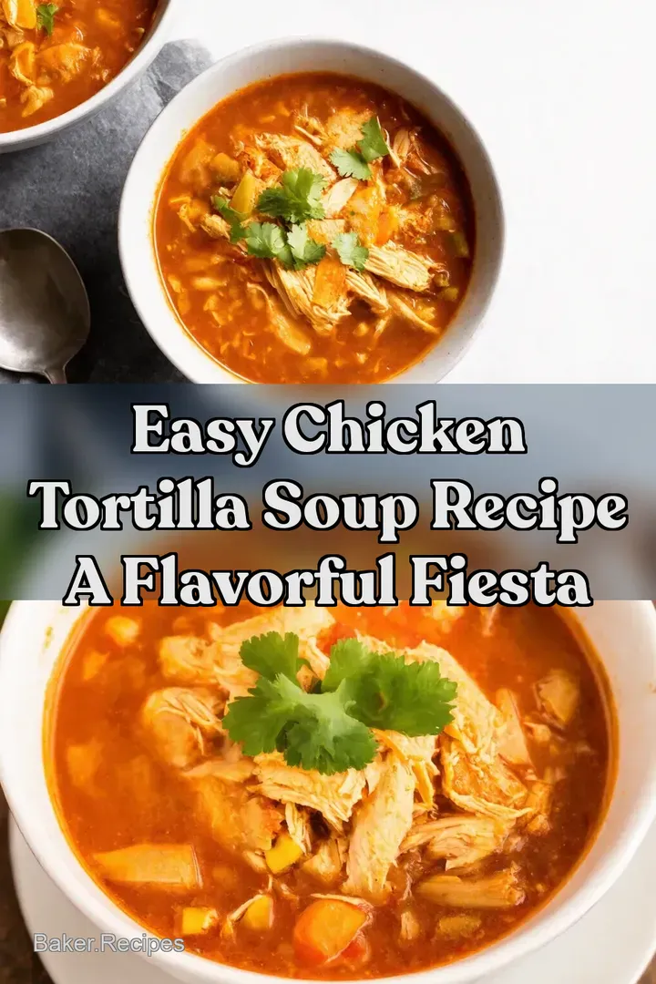 Easy Chicken Tortilla Soup Recipe A Flavorful Fiesta