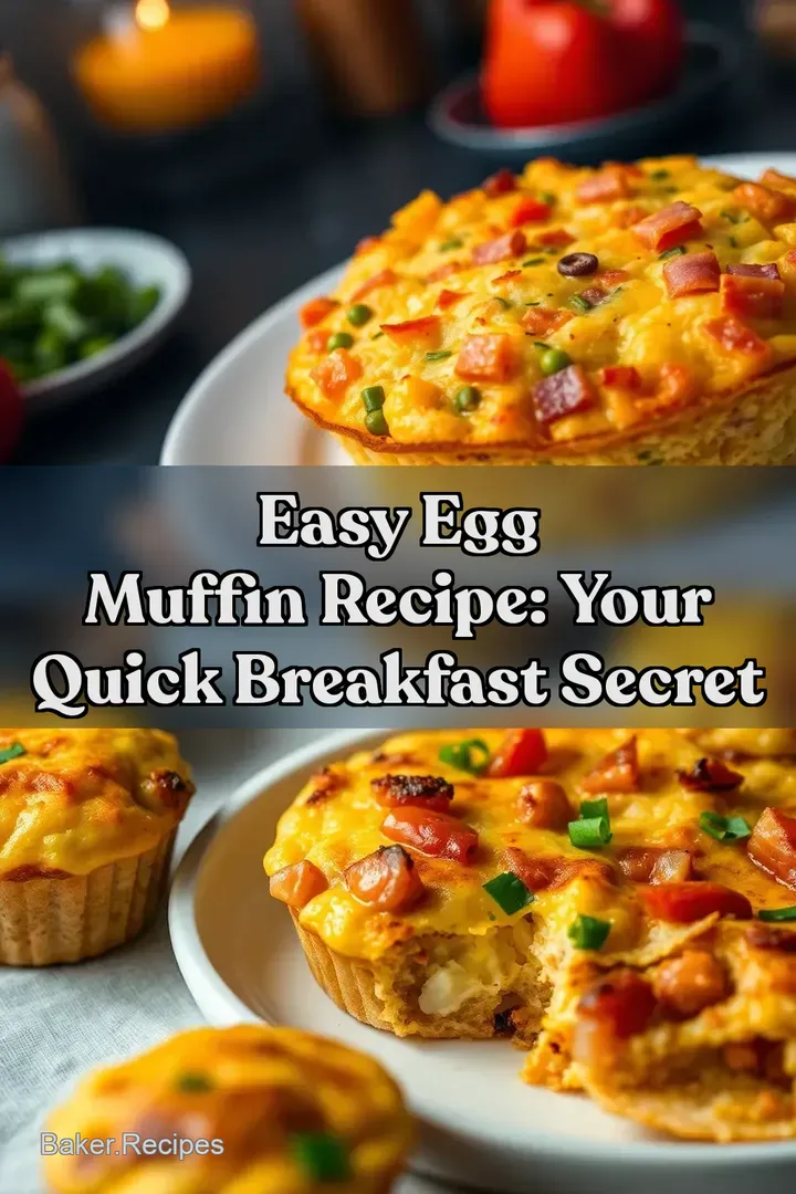 Easy Egg Muffin Recipe: Your Quick Breakfast Secret