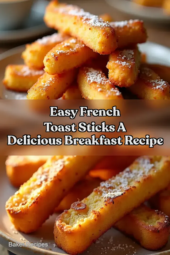 Easy French Toast Sticks A Delicious Breakfast Recipe