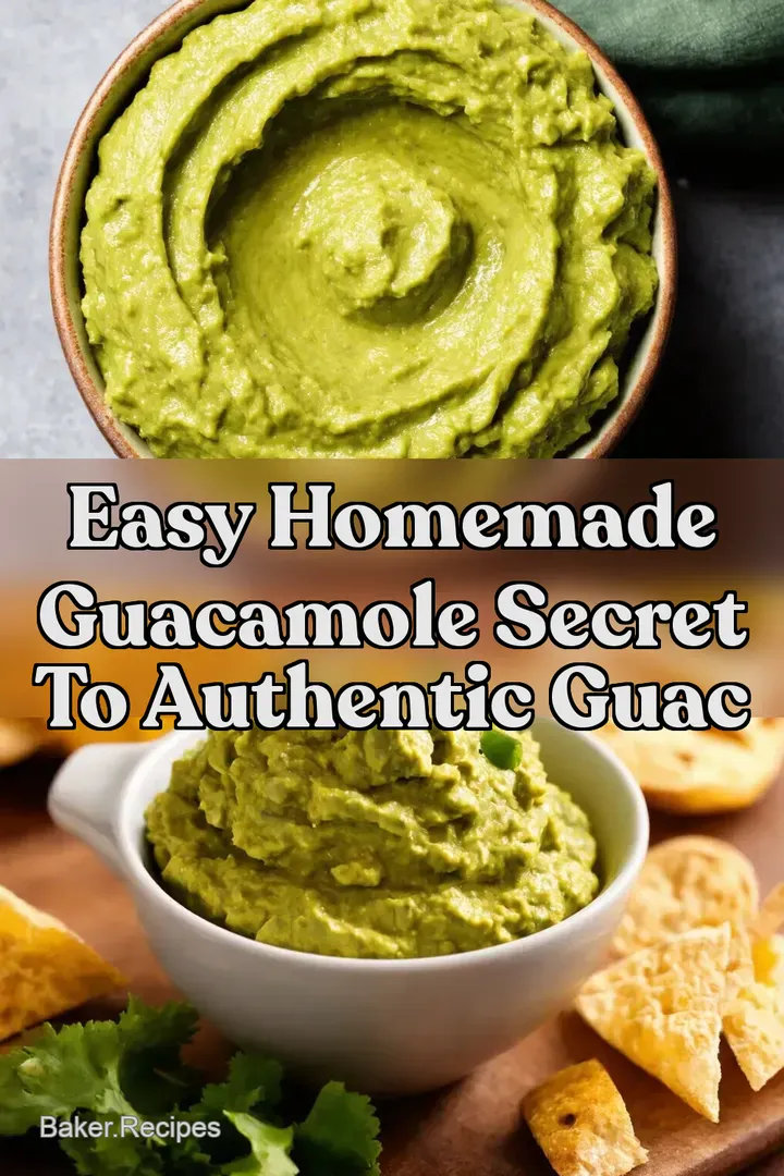 Easy Homemade Guacamole Secret To Authentic Guac