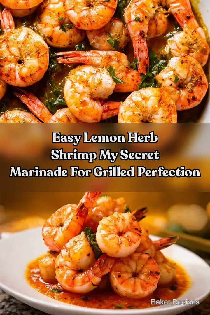 Easy Lemon Herb Shrimp My Secret Marinade for Grilled Perfection