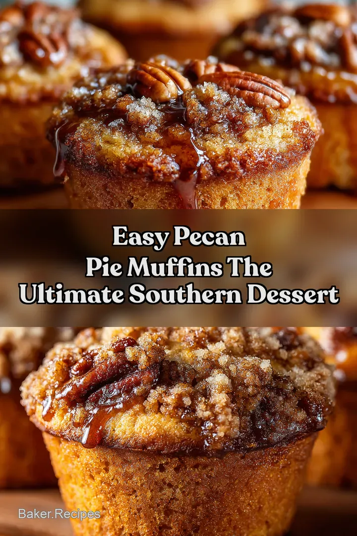 Easy Pecan Pie Muffins The Ultimate Southern Dessert