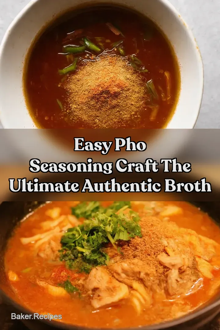 Easy Pho Seasoning Craft the Ultimate Authentic Broth