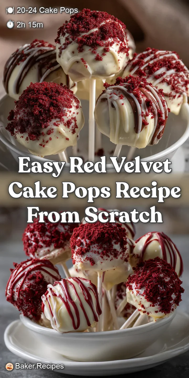Easy Red Velvet Cake Pops Recipe From Scratch
