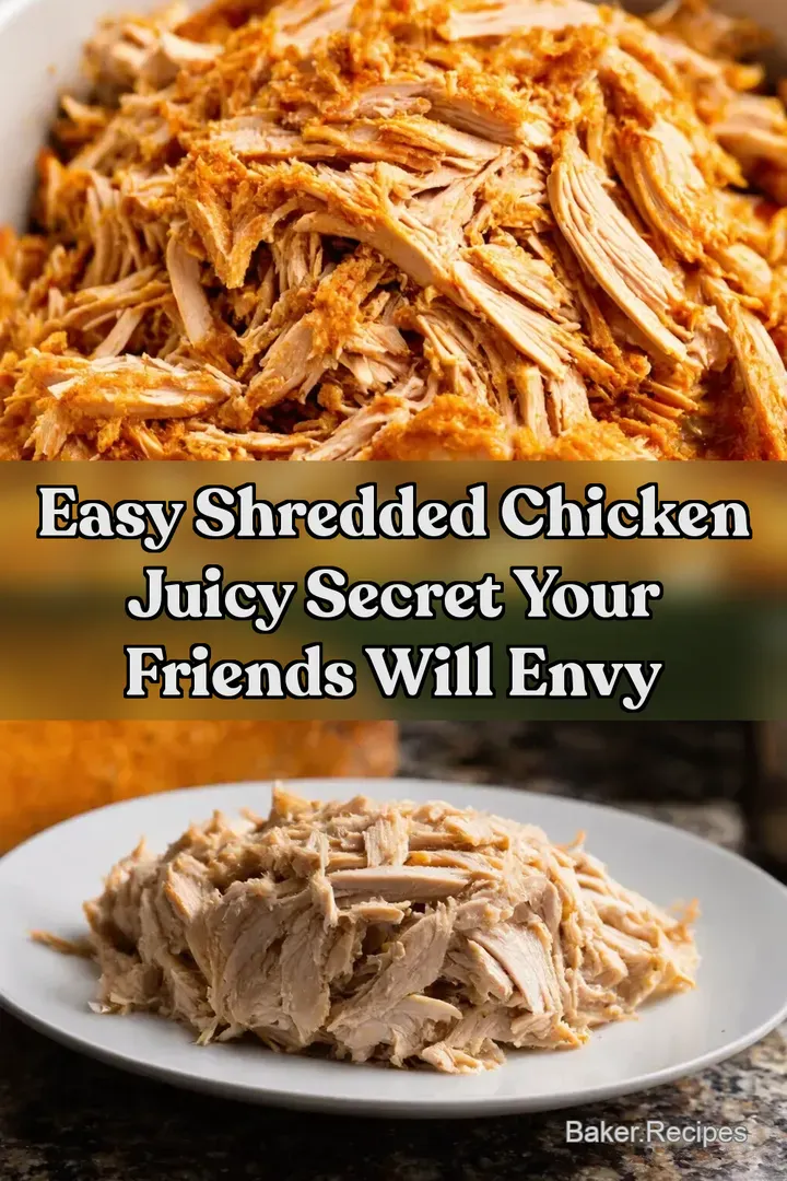 Easy Shredded Chicken Juicy Secret Your Friends Will Envy