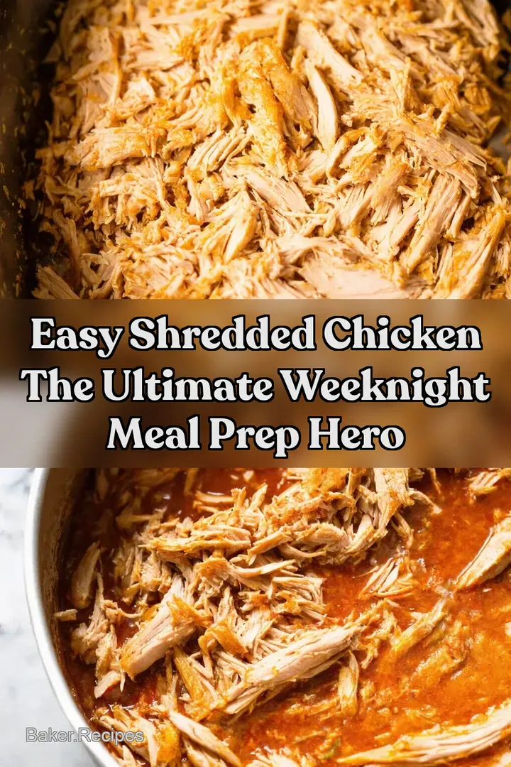 Easy Shredded Chicken The Ultimate Weeknight Meal Prep Hero