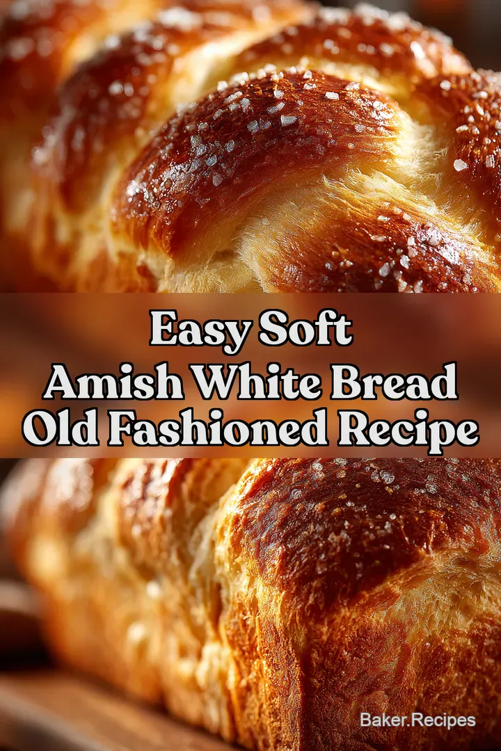 Easy Soft Amish White Bread Old Fashioned Recipe