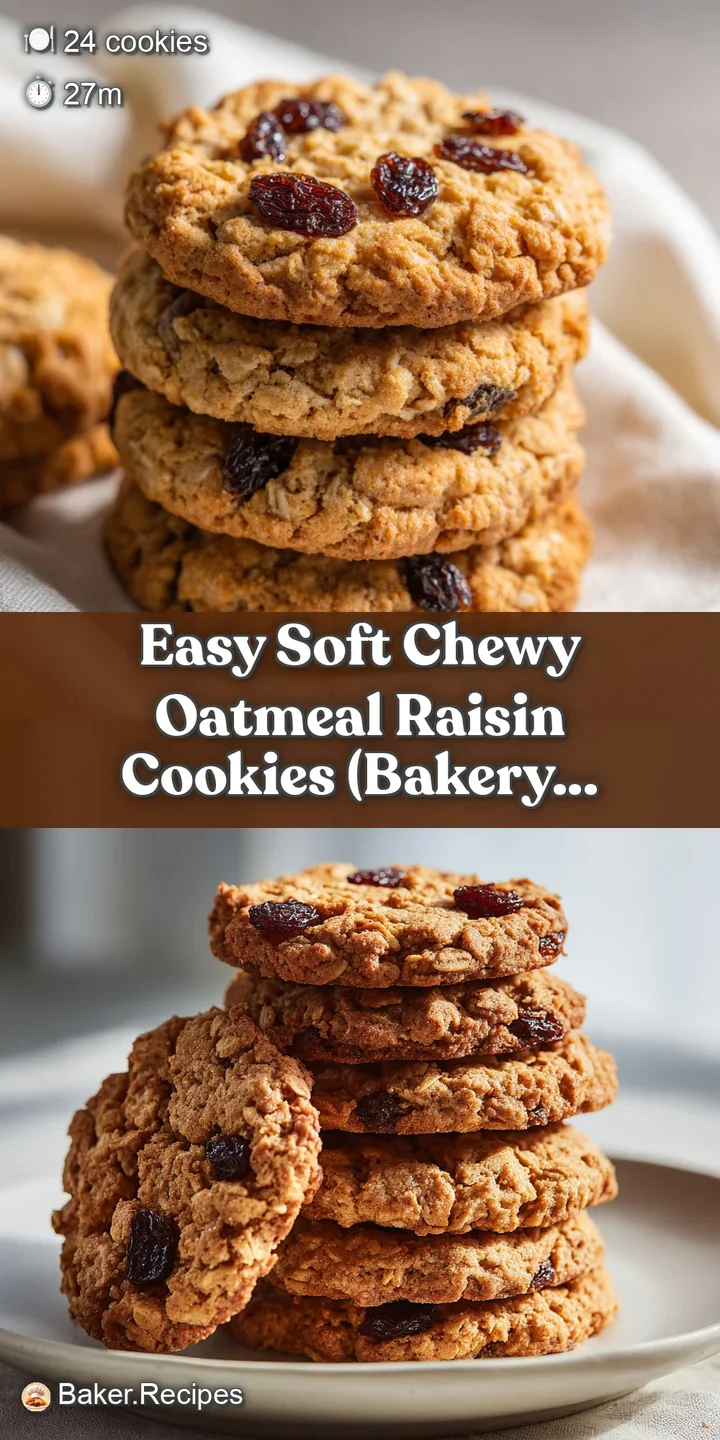 Extreme close-up of a chewy cookie showing crinkled golden surfaces and juicy, dark raisins embedded in oats.