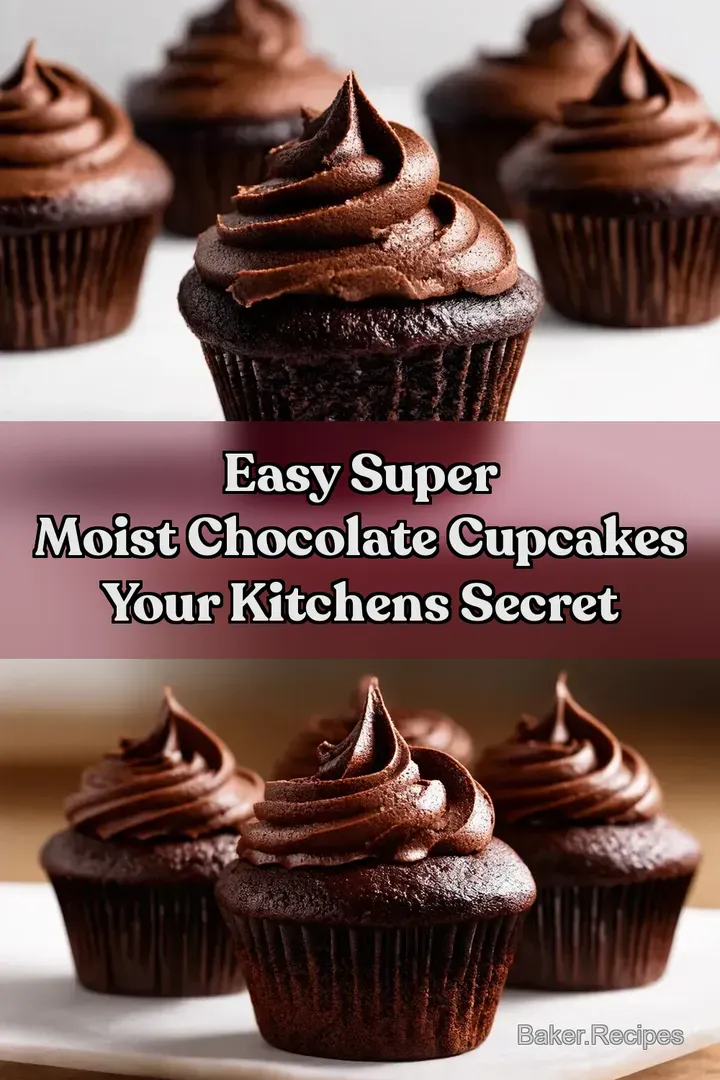 Easy Super Moist Chocolate Cupcakes Your Kitchens Secret