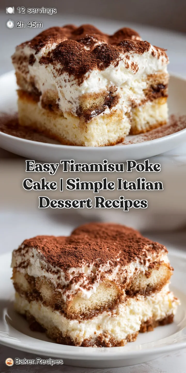 Close-up of airy tiramisu cake with streaks of coffee and creamy mascarpone topping.