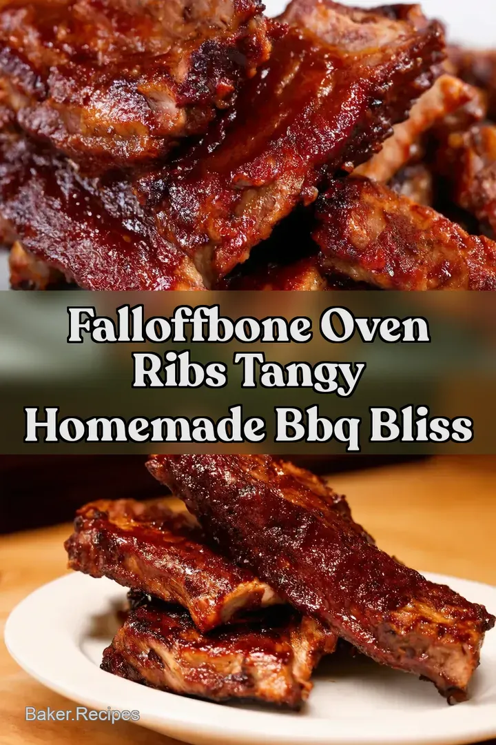 FallOffBone Oven Ribs Tangy Homemade BBQ Bliss