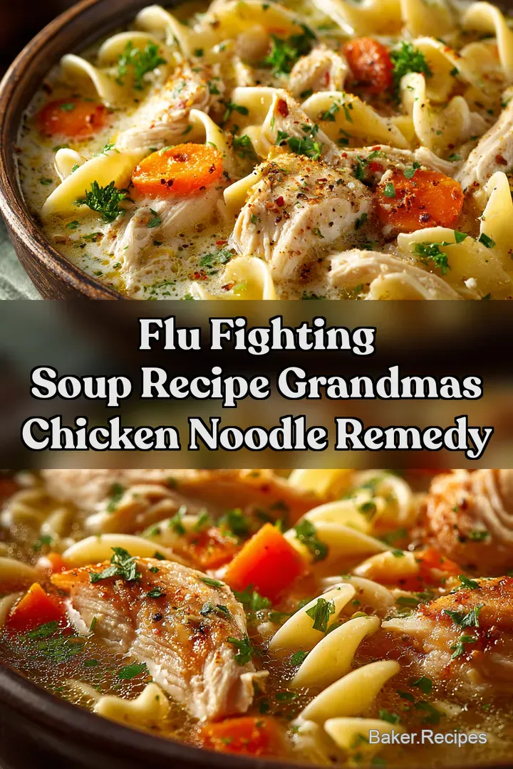 Flu Fighting Soup Recipe Grandmas Chicken Noodle Remedy
