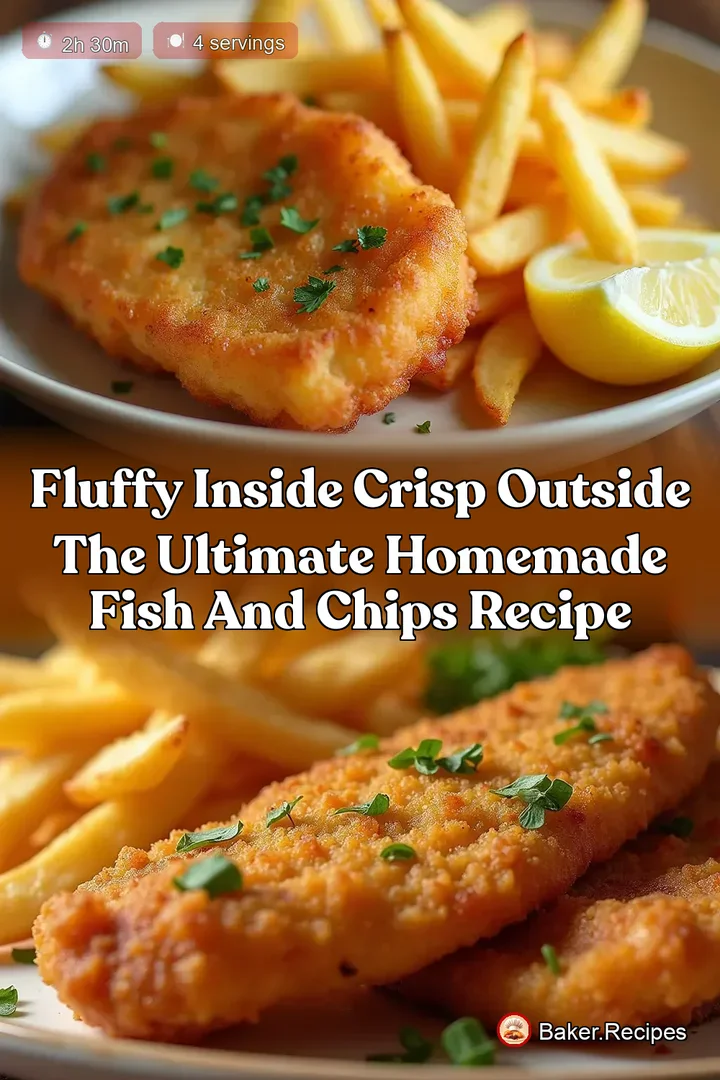 Fluffy Inside Crisp Outside The Ultimate Homemade Fish and Chips Recipe