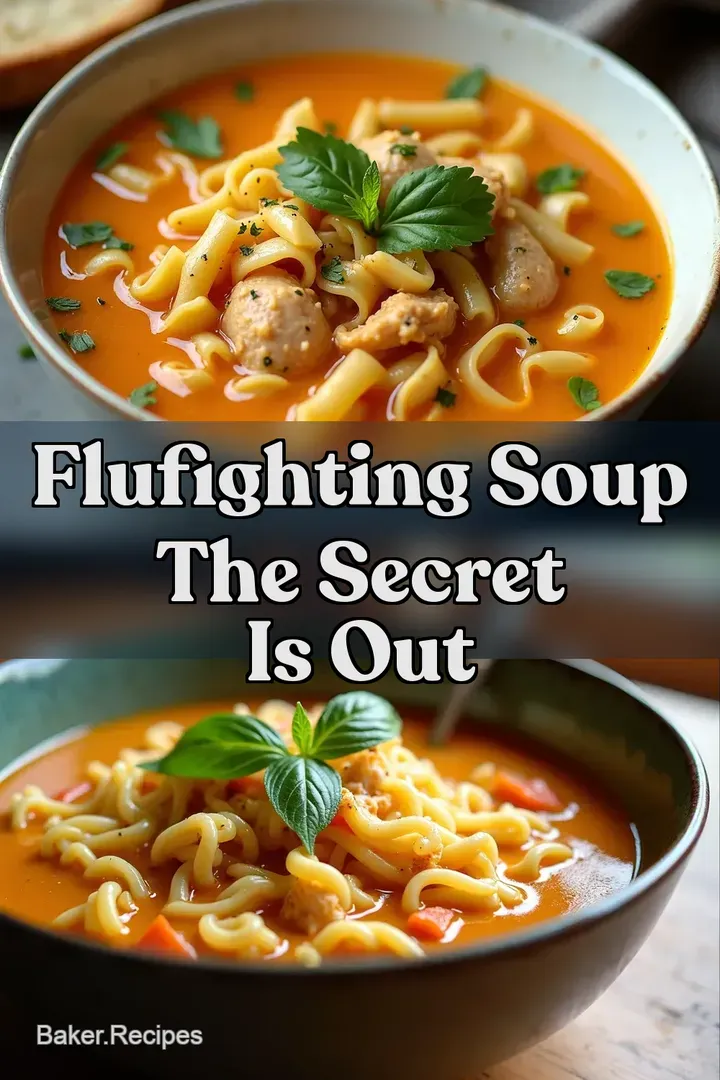 FluFighting Soup The Secret is Out