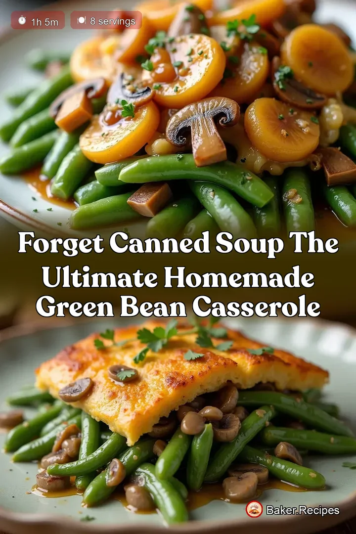 Forget Canned Soup The Ultimate Homemade Green Bean Casserole