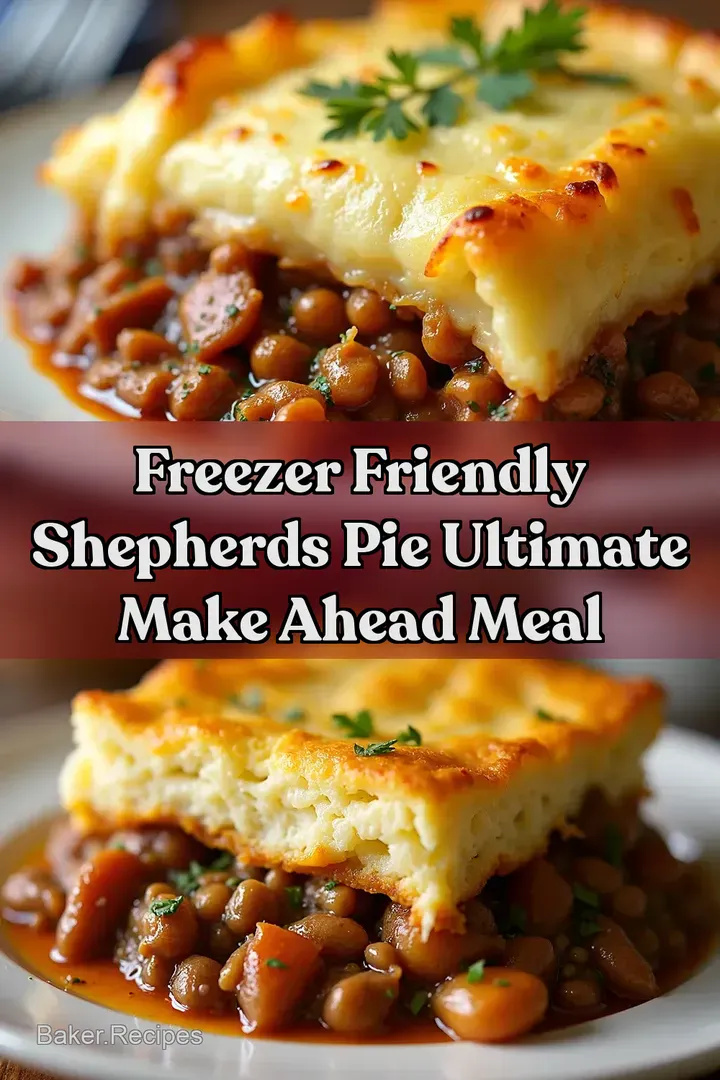 Freezer Friendly Shepherds Pie Ultimate Make Ahead Meal