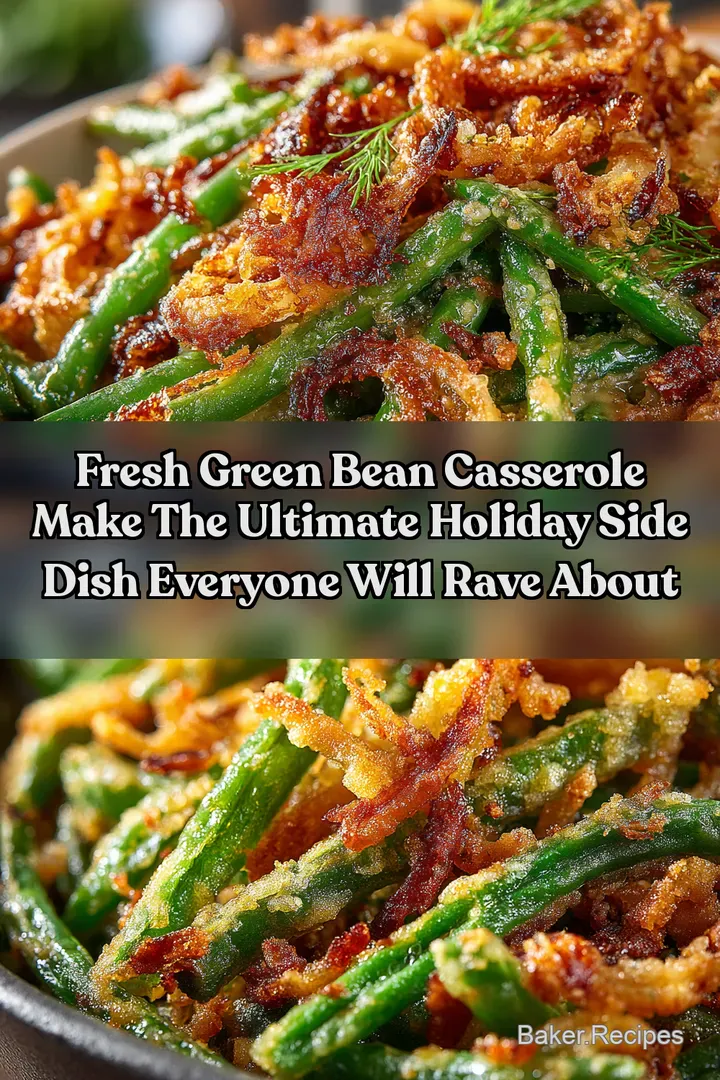 Fresh Green Bean Casserole Make the Ultimate Holiday Side Dish Everyone Will Rave About