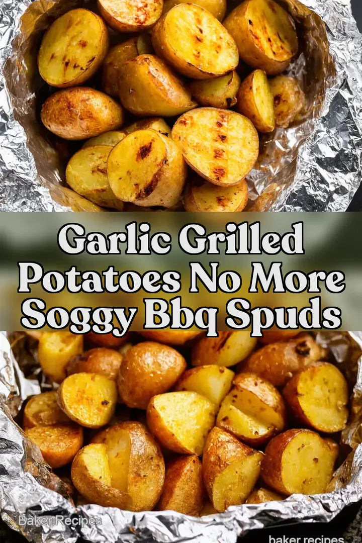 Garlic Grilled Potatoes No More Soggy BBQ Spuds