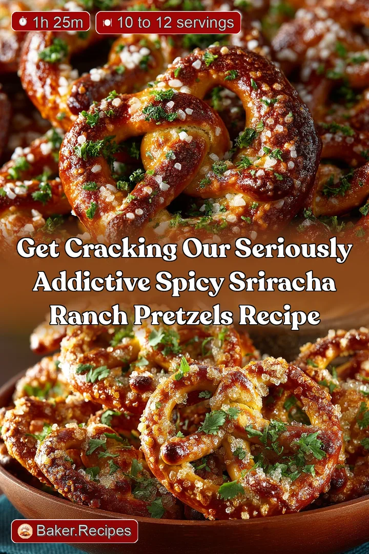 Get Cracking Our Seriously Addictive Spicy Sriracha Ranch Pretzels Recipe