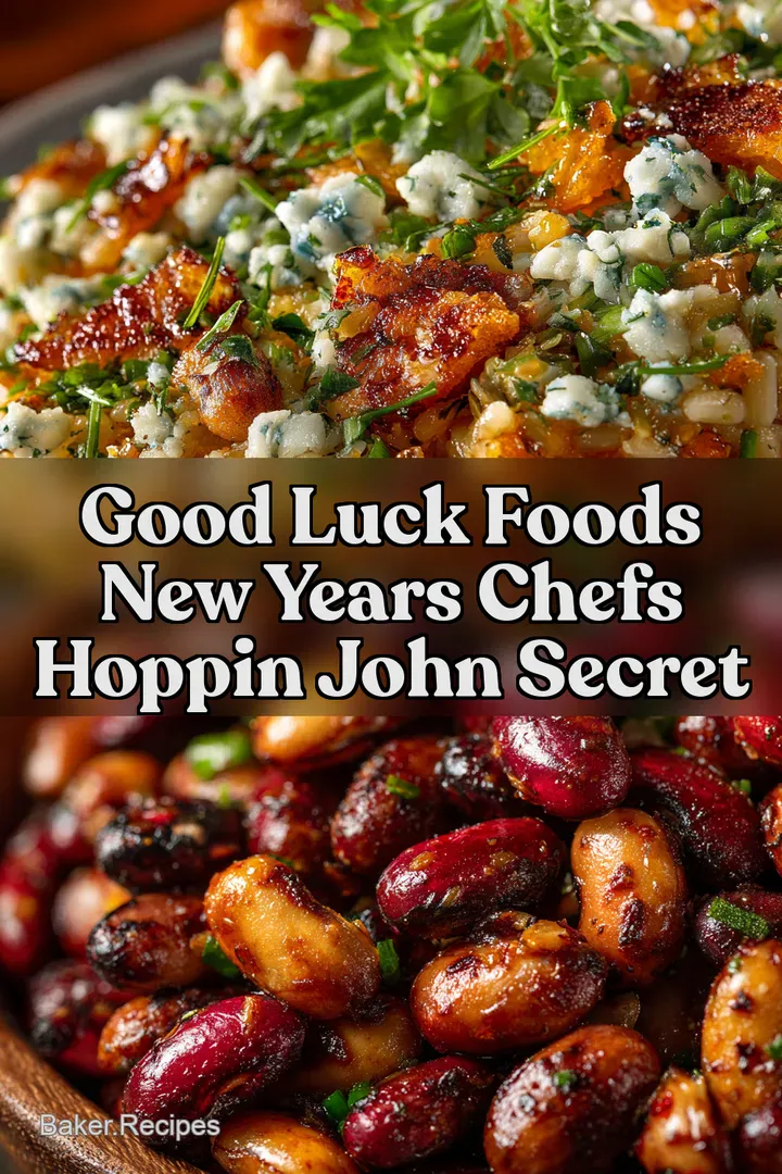 Good Luck Foods New Years Chefs Hoppin John Secret