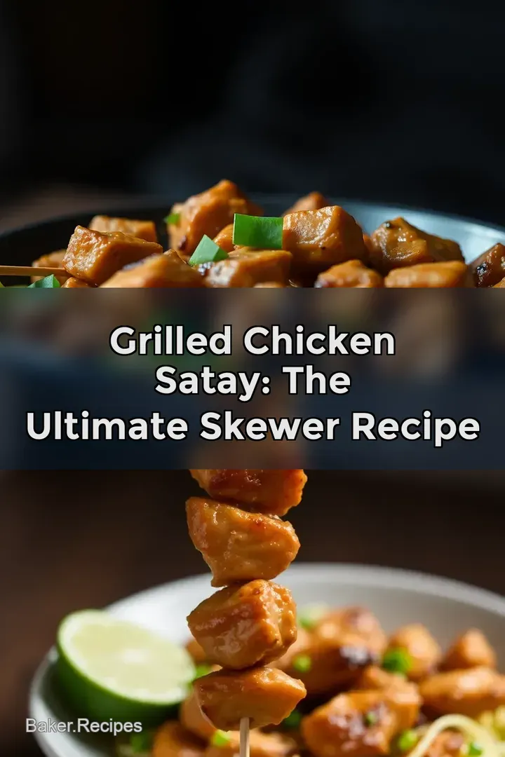 Grilled Chicken Satay: The Ultimate Skewer Recipe