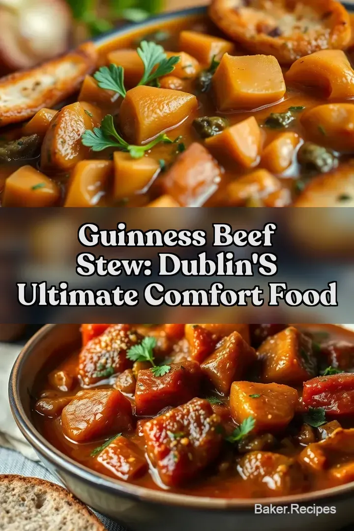 Guinness Beef Stew: Dublin s Ultimate Comfort Food