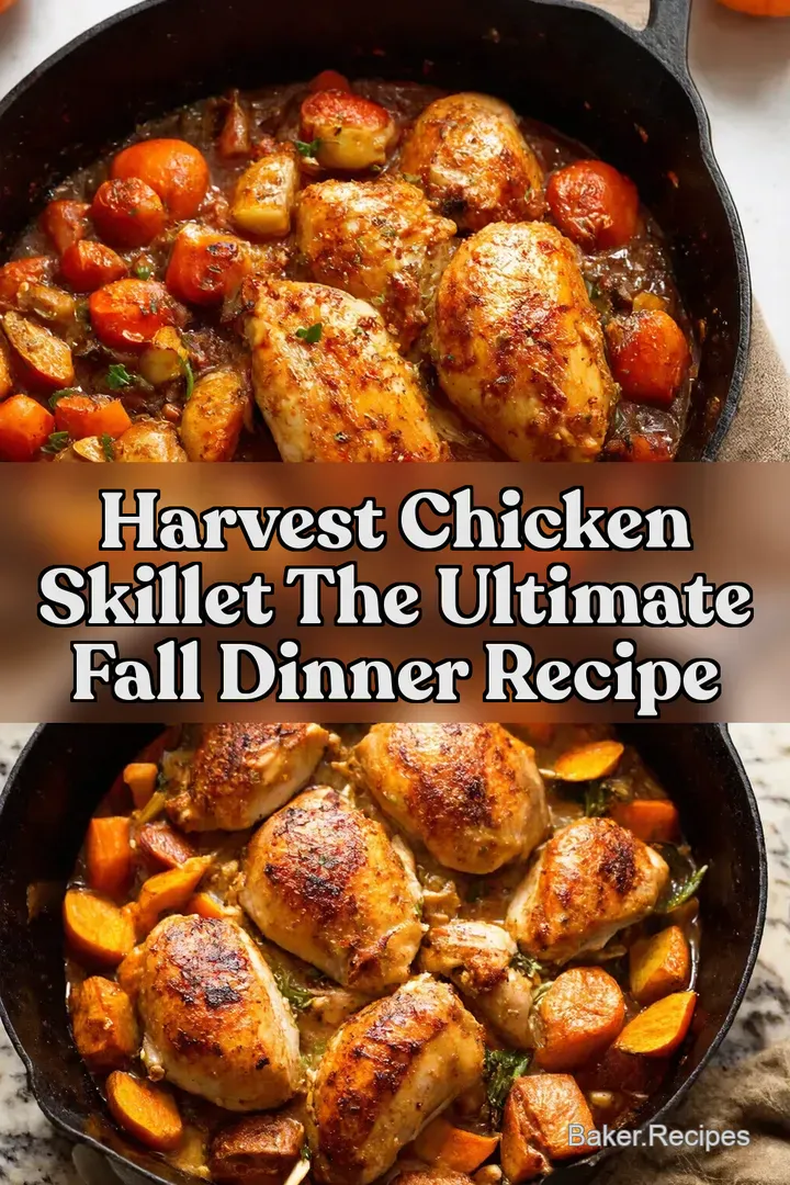 Harvest Chicken Skillet The Ultimate Fall Dinner Recipe