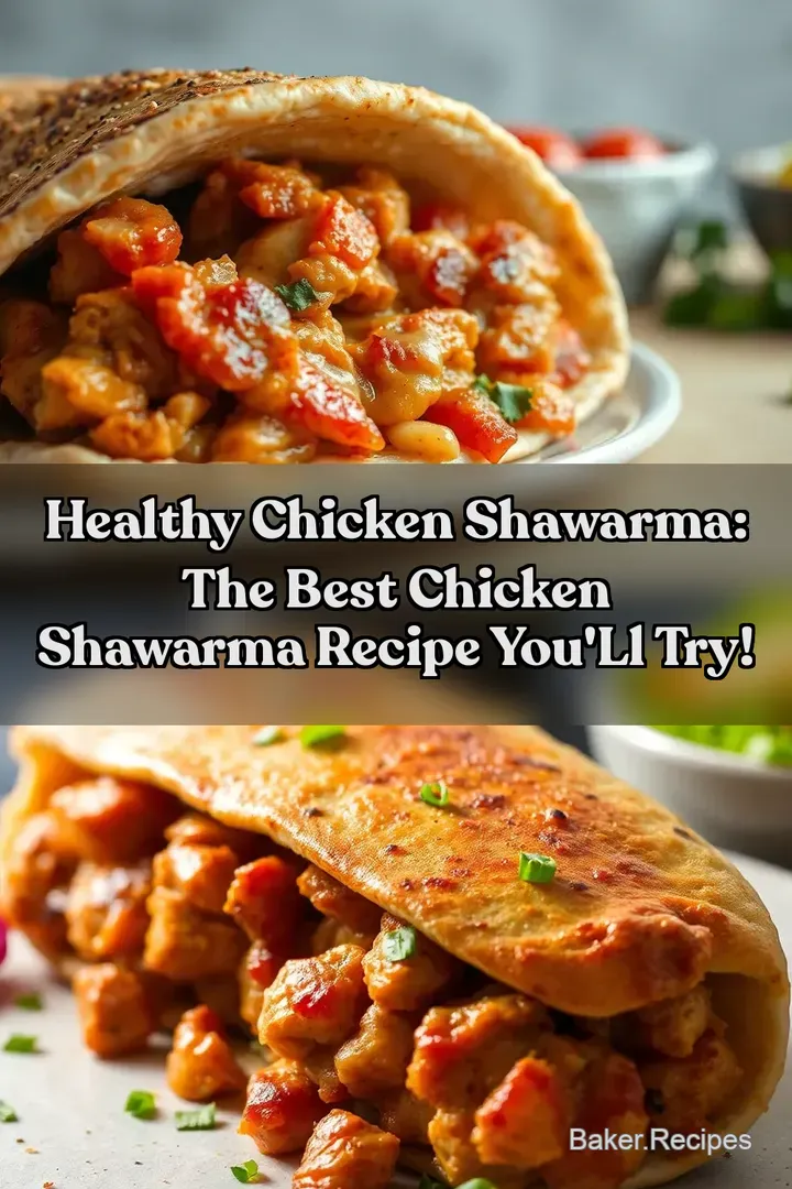 Healthy Chicken Shawarma: The Best Chicken Shawarma Recipe You ll Try!