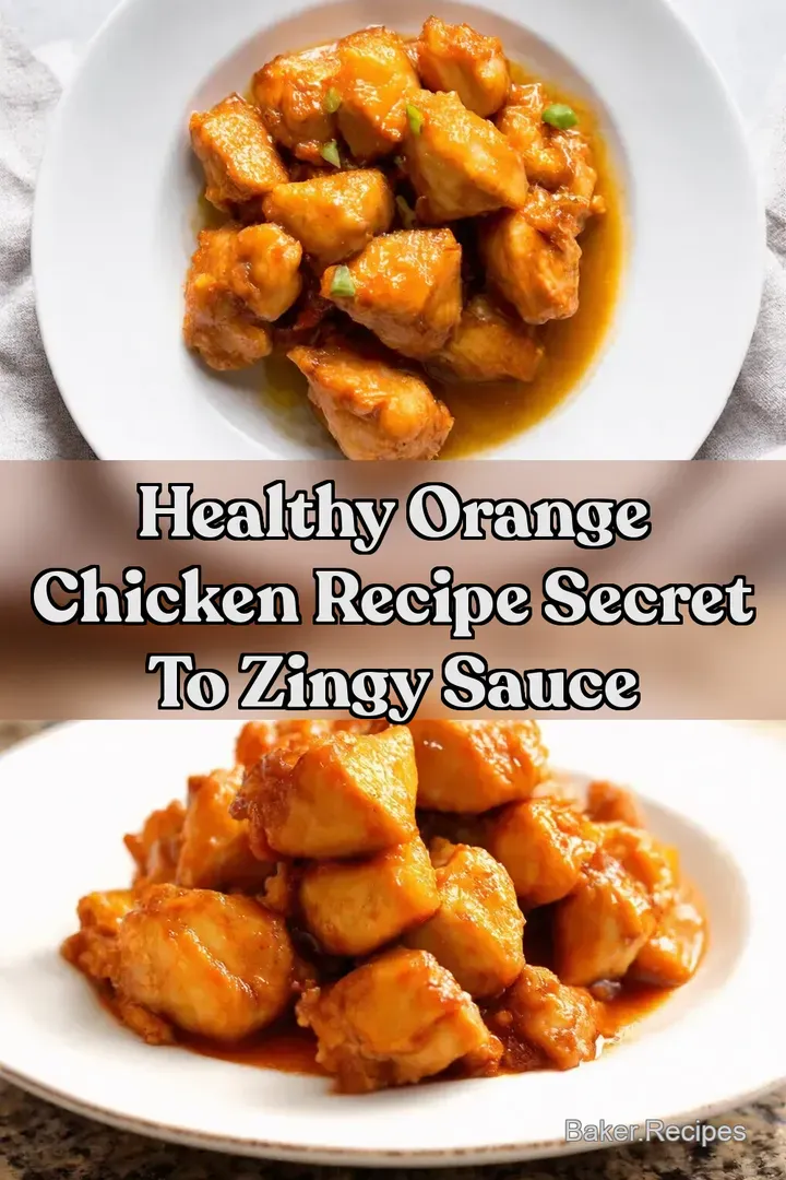 Healthy Orange Chicken Recipe Secret To Zingy Sauce