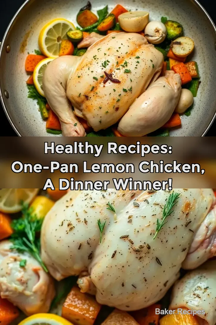 Healthy Recipes: One-Pan Lemon Chicken a Dinner Winner!