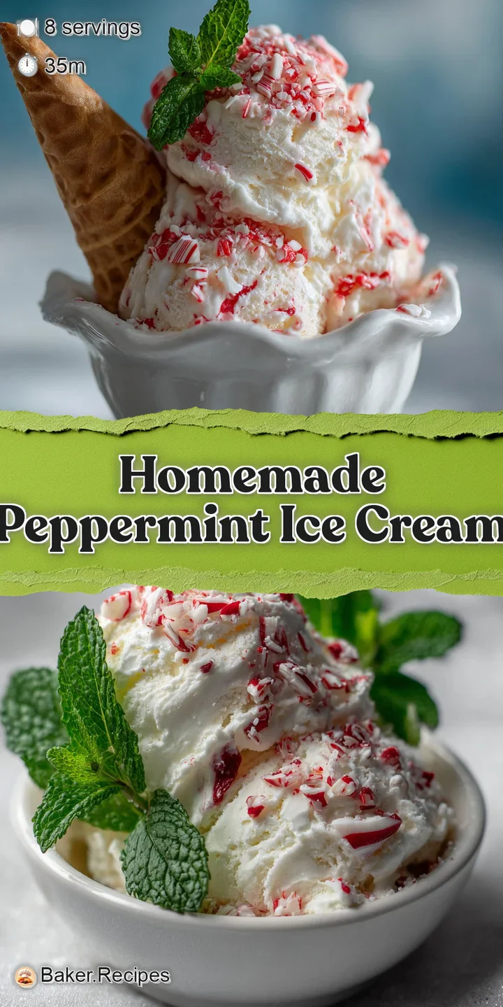 Close-up of peppermint ice cream showcasing creamy texture and dark chocolate pieces, inviting and refreshing.