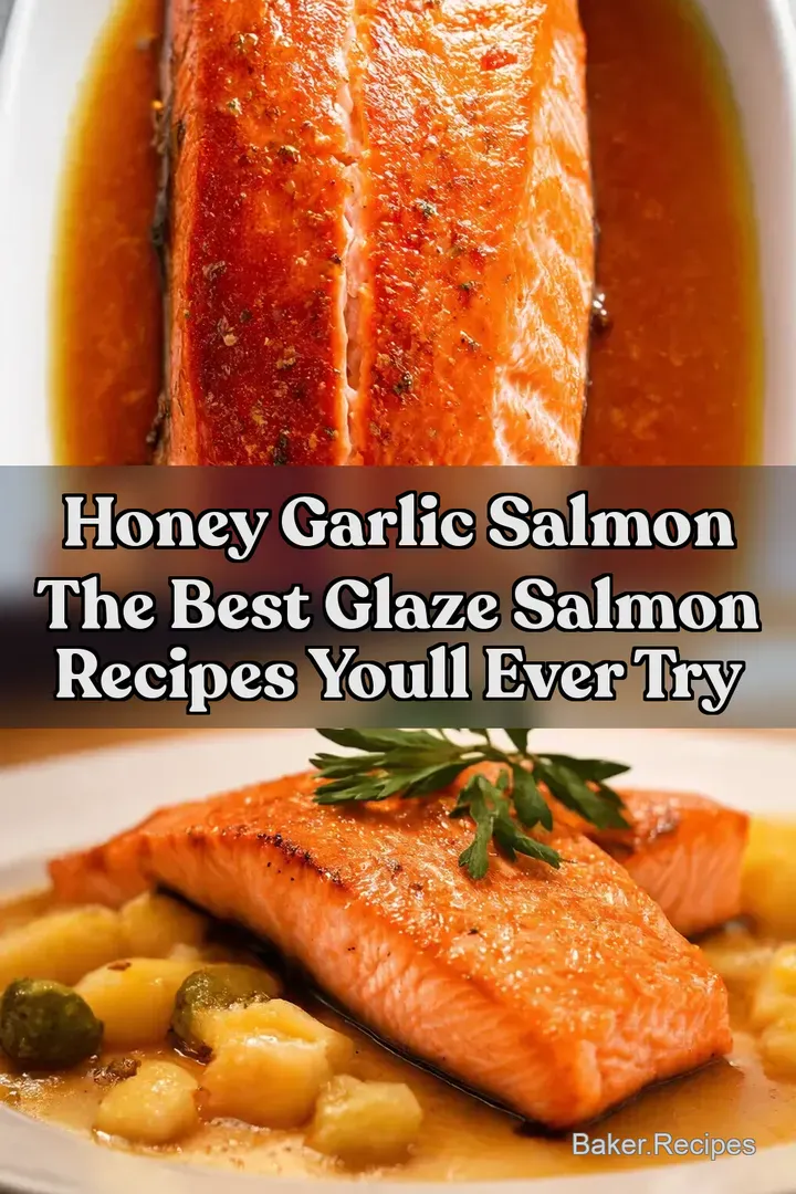 Honey Garlic Salmon The Best Glaze Salmon Recipes Youll Ever Try