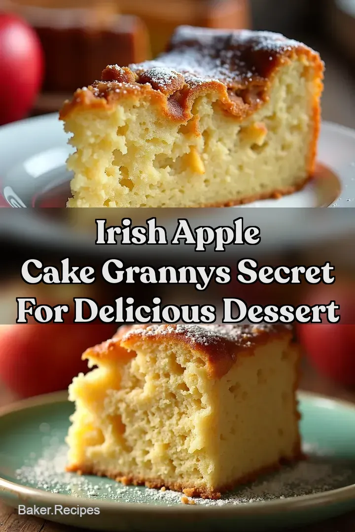 Irish Apple Cake Grannys Secret for Delicious Dessert