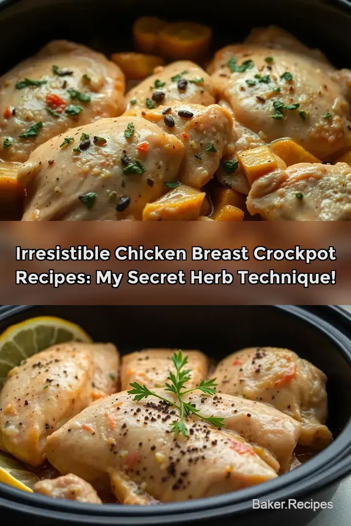 Irresistible Chicken Breast Crockpot Recipes: My Secret Herb Technique!