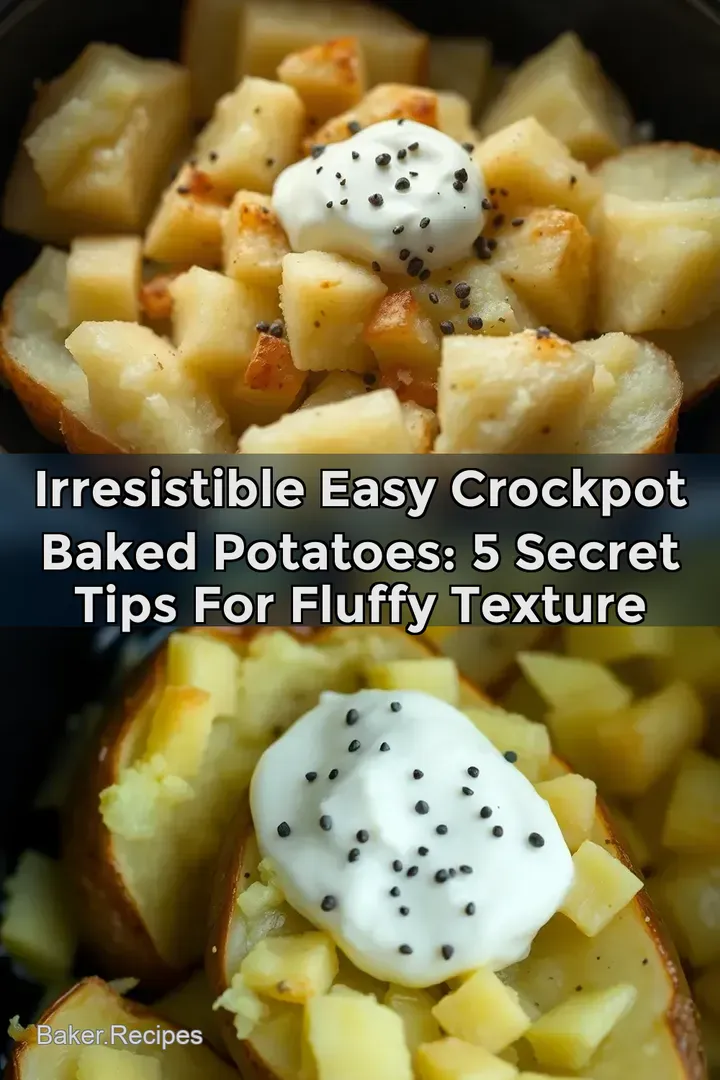 Irresistible Easy Crockpot Baked Potatoes: 5 Secret Tips for Fluffy Texture