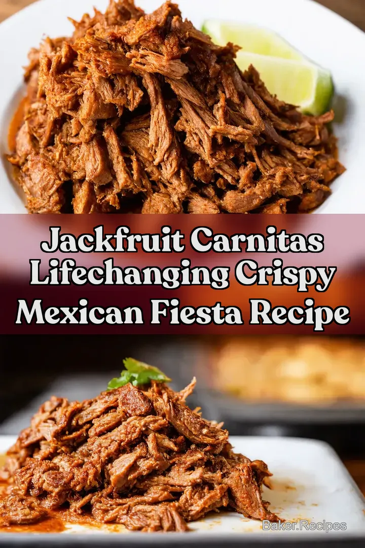 Jackfruit Carnitas LifeChanging Crispy Mexican Fiesta Recipe