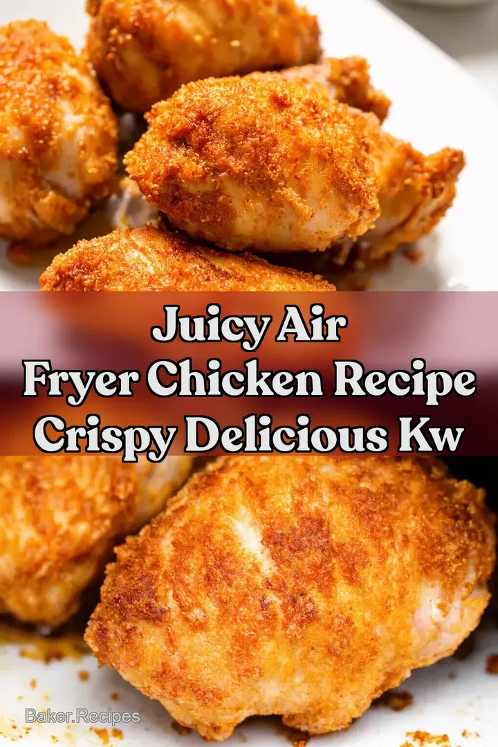 Juicy Air Fryer Chicken Recipe Crispy Delicious kw