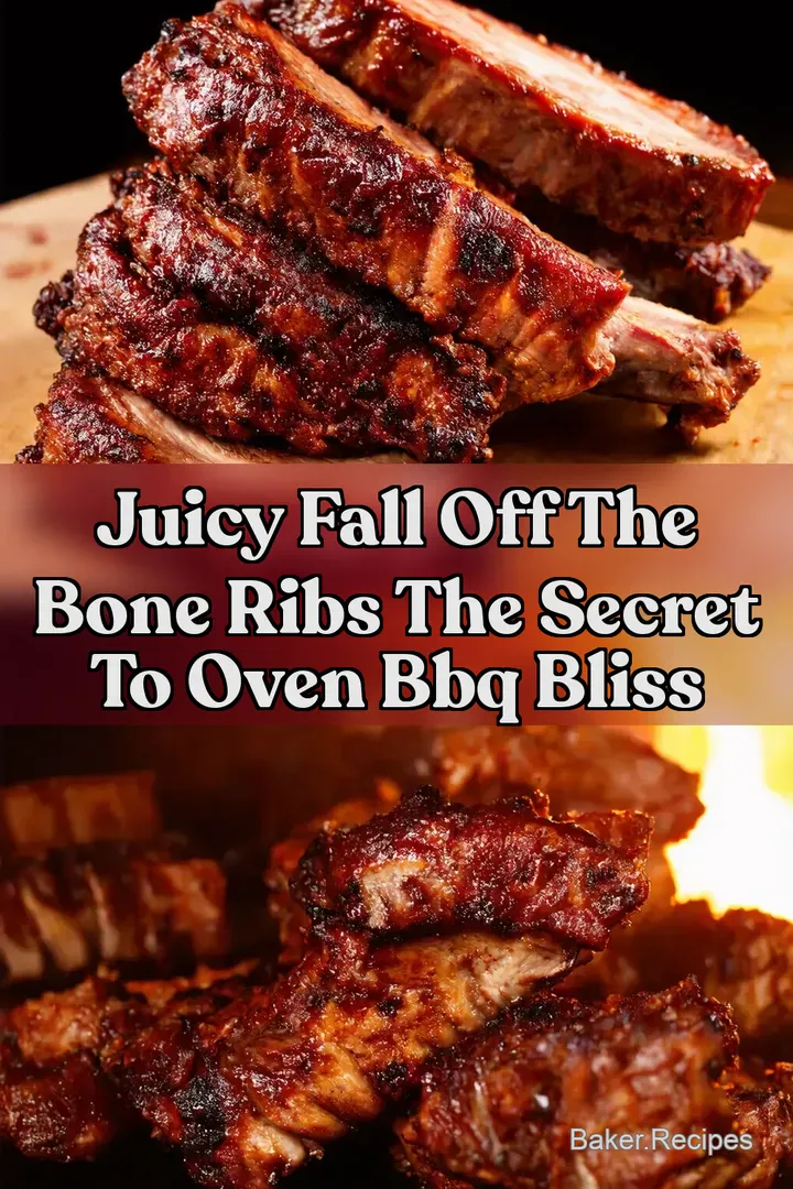 Juicy Fall Off The Bone Ribs The Secret to Oven BBQ Bliss