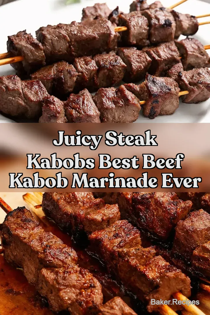Juicy Steak Kabobs Best Beef Kabob Marinade Ever